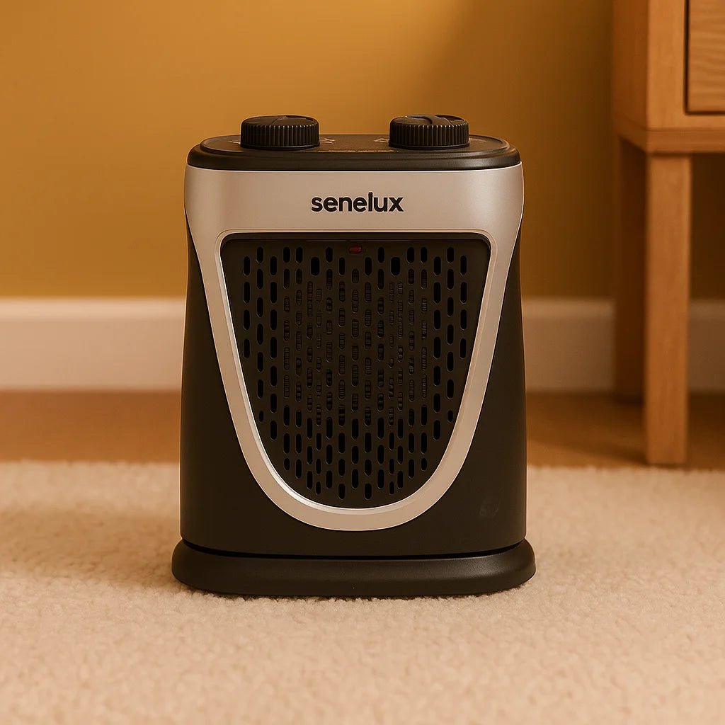 Mini Heater 1500W Electric Ceramic Portable Heater with Adjustable Thermostat - Image 4