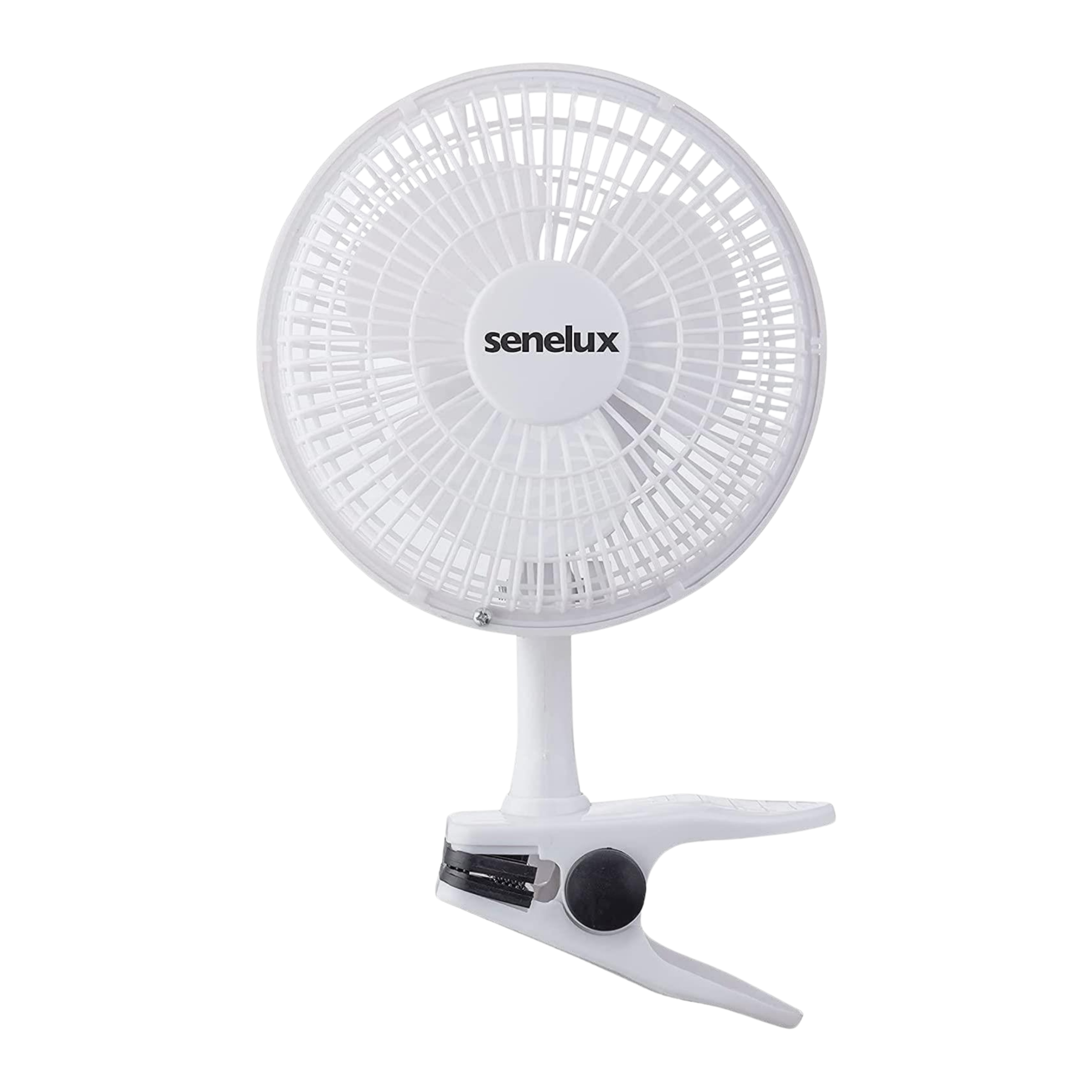 Senelux 6" Clip On Desk Fan- Home Cooling from a Portable, Cool Clip Fan; Clip on Desk Fan