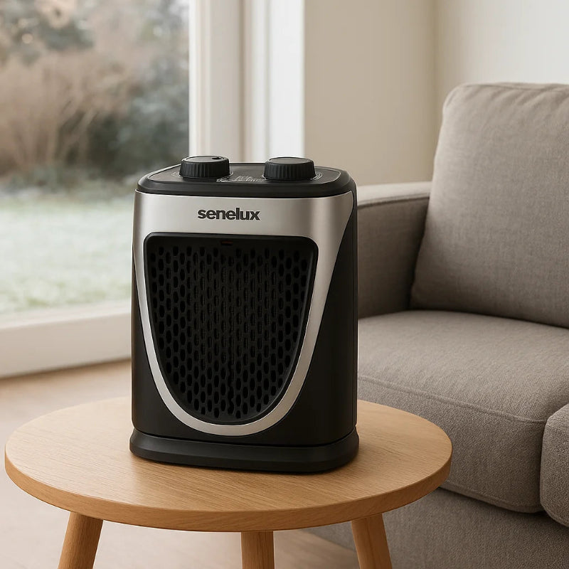 Mini Heater 1500W Electric Ceramic Portable Heater with Adjustable Thermostat - Image 3